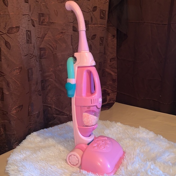 Play Circle by Battat – Home Neat Home Pink Vacuum Cleaner Set – 2-in-1 Prete... - Picture 3 of 13
